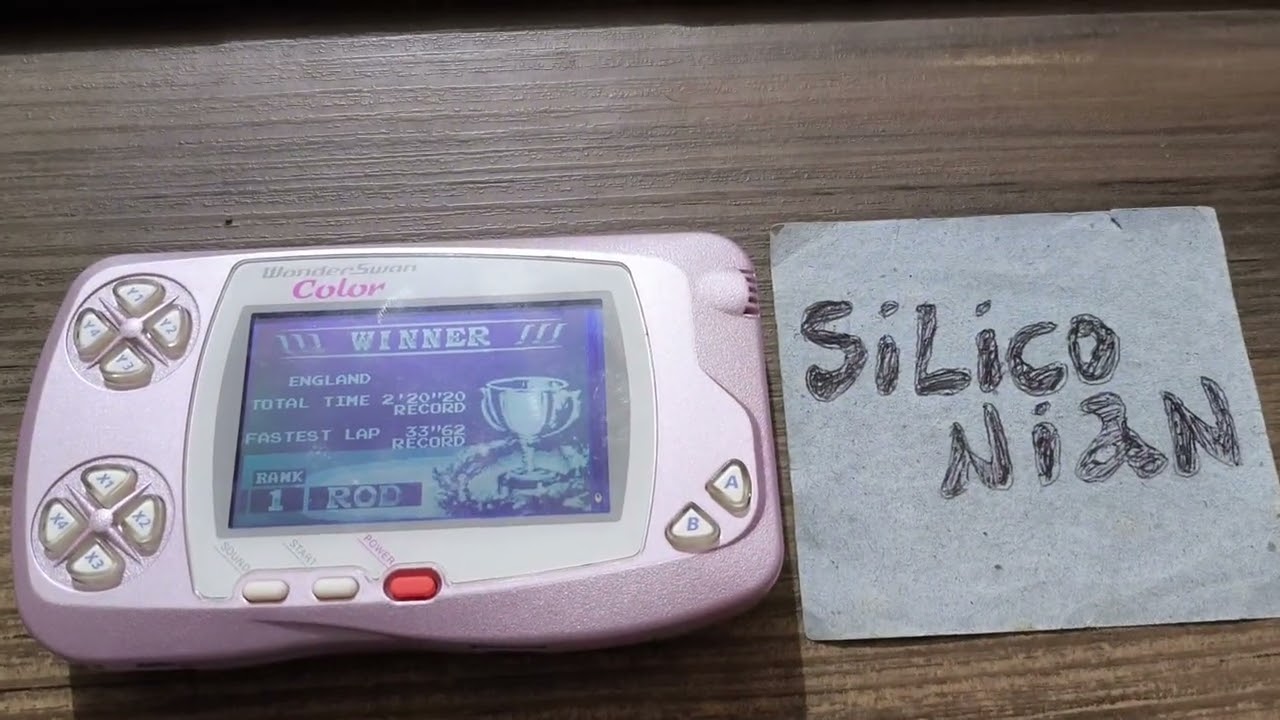FINAL LAP 2000 WonderSwan 【動作確認済み】 Wonderswan - Final Lap 2000 [Arcade Mode - Hard - England] - YouTube