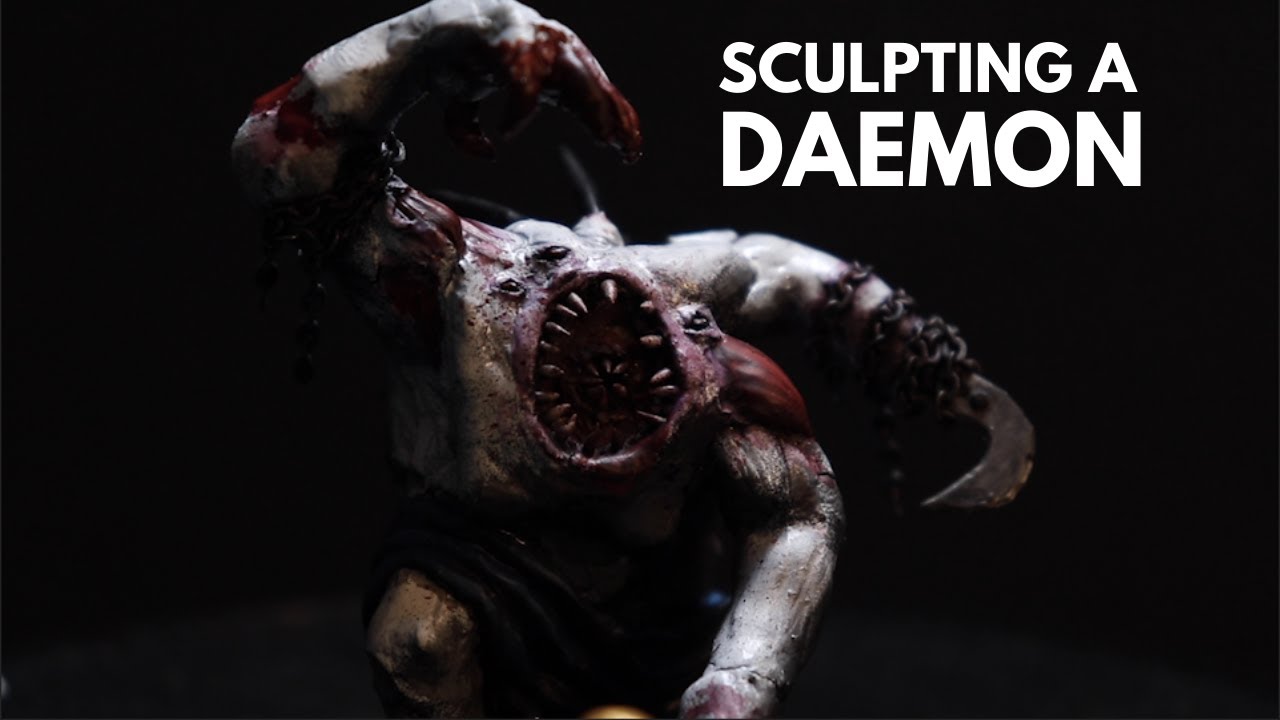 MONSTER BASH! Sculpting a DAEMON PRINCE from SCRATCH