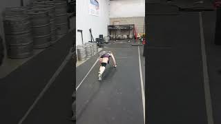 Throwback to Slowest Sled Pull #ytshorts #sledpull #strongman #fitness