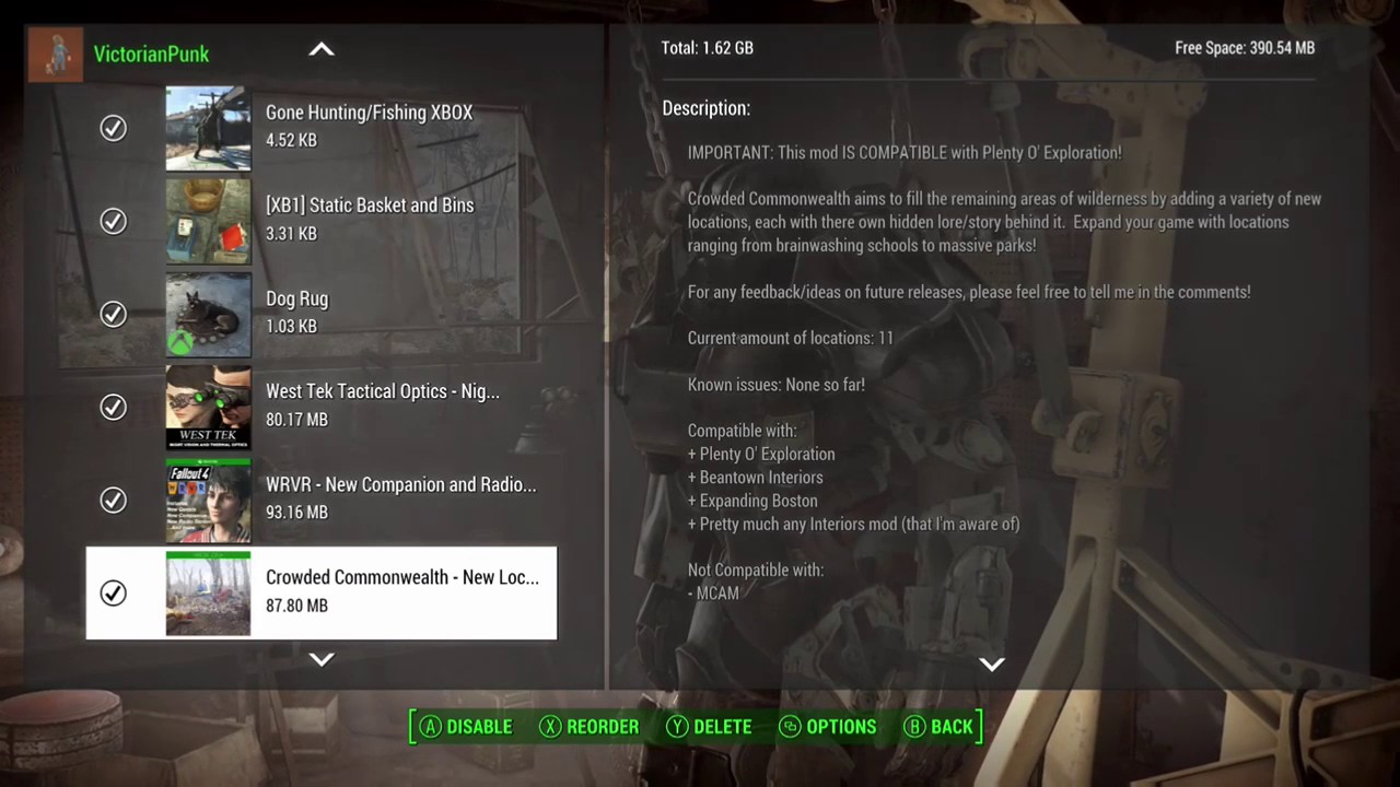 Mod Load Order Fallout 4 YouTube