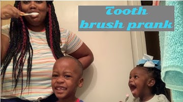 Tooth brush prank 🤣