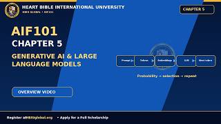 AIF101 Chapter 5: Generative AI and Large Language Models | HBIU Global