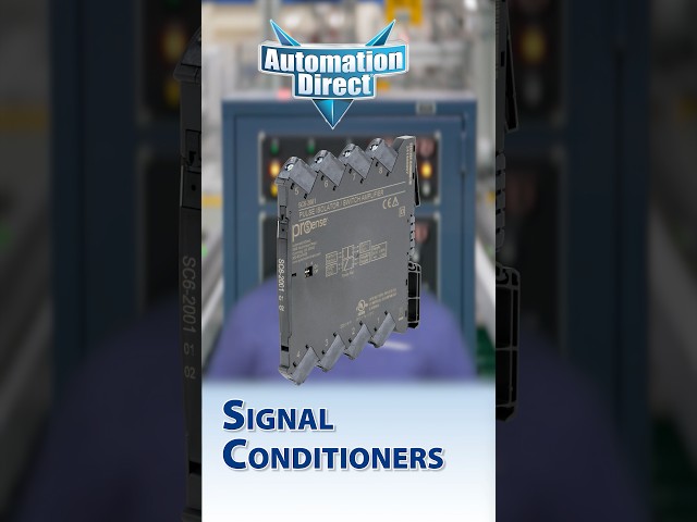 ProSense High Density Frequency Signal Conditioners from AutomationDirect