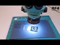¿El MEJOR microscopio para la REPARACIÓN de CELULARES? Microscopio Trinocular Rf4 Rf-7050Tvd2