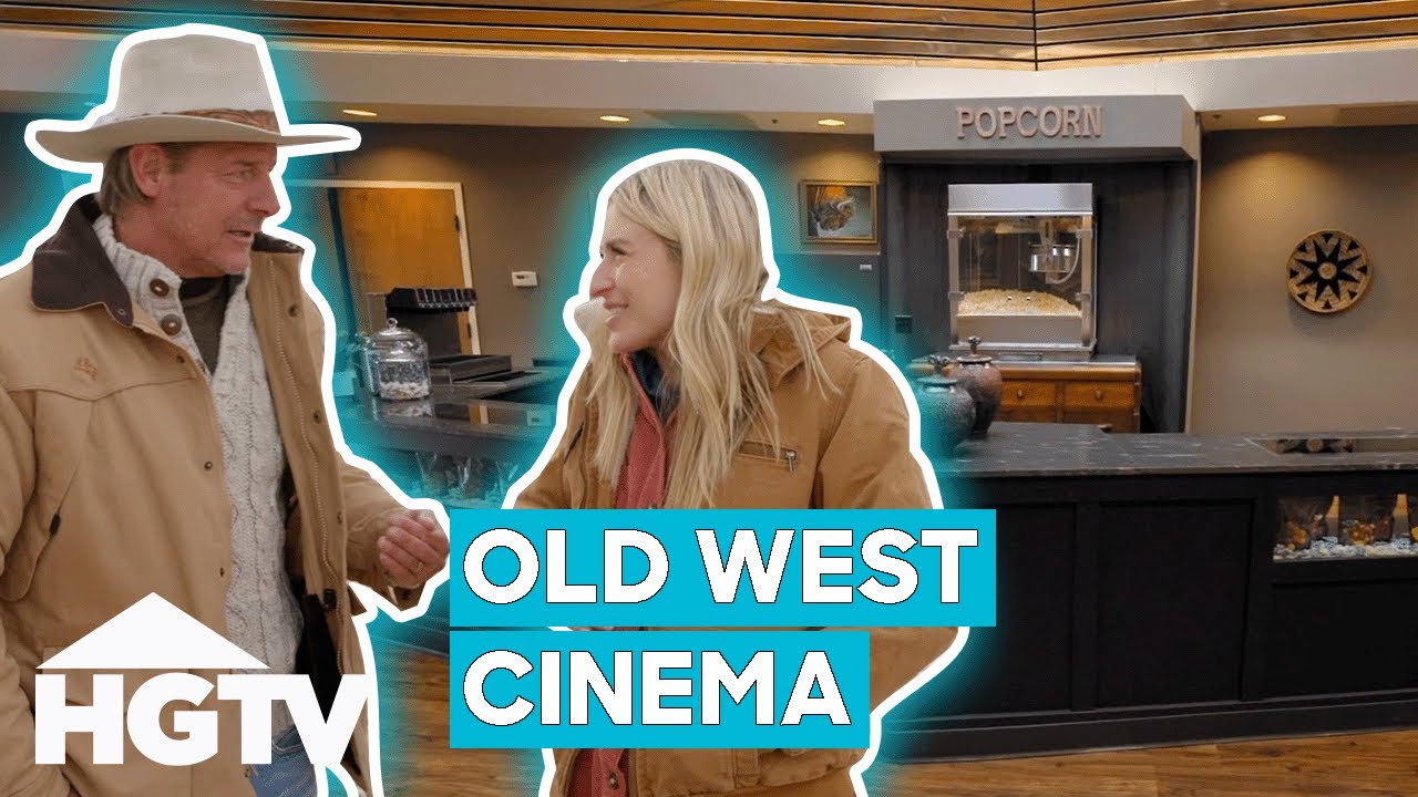 Jasmine And Ty Transform Old Movie Theatre Into An Old West Attraction! | Home Town Kickstart