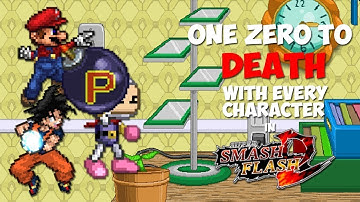 One 0 To Death Combo With Every Character In Ssf2 Beta 1.1.0.1