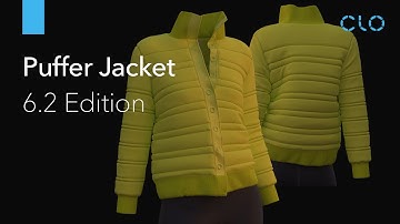 Learn how to build a Puffer Jacket in CLO using the Fill Tool