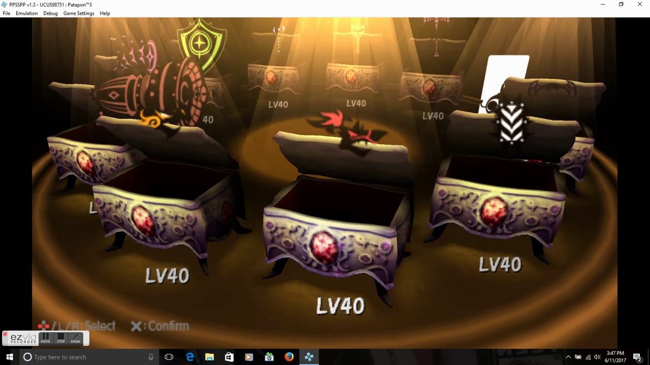 Patapon 3 getting an ultimate item (green equipment) YouTube