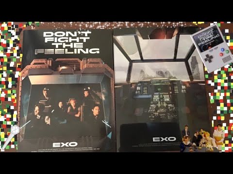 °₊✧. Unboxing EXO 엑소 Special Album Don't Fight The Feeling (Photobook EP. 1 \u0026 2 Ver.) °₊✧.