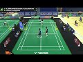 British & Irish Para Badminton International - Standing Court 3 - Quarter Finals