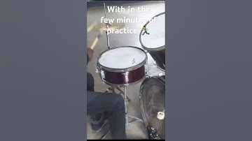 How to play sixteenth notes(16th notes).Simple drum exercise./weekend drum series.