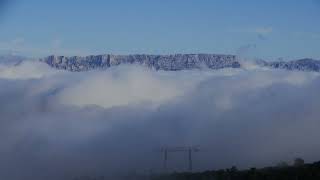 Cloud Inversion : Ocean of Clouds Seen from a Mountain Top | Breathtaking Timelapse