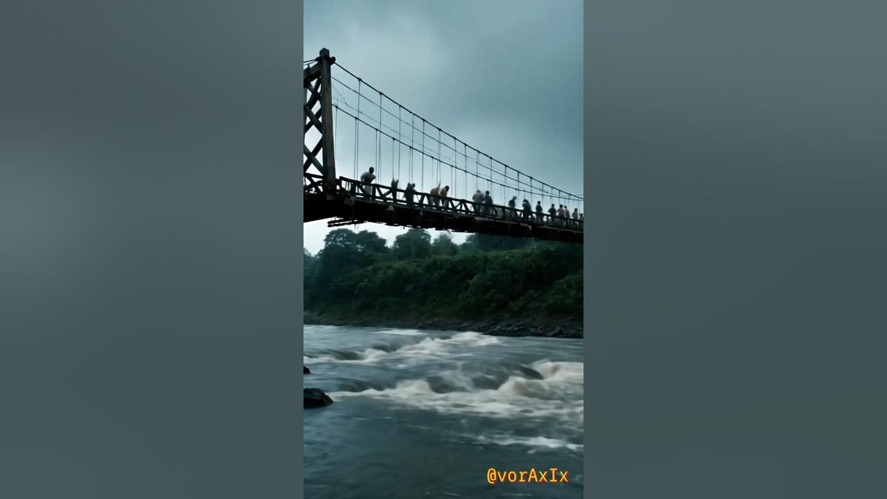 The bridge is broken, how will we fix it...😲 #ai #artificialintelligence #bridge #river The bridge is broken, how will we fix it...😲 #ai #artificialintelligence #bridge #river