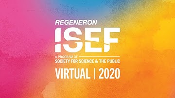 Virtual Regeneron ISEF 2020 Schedule