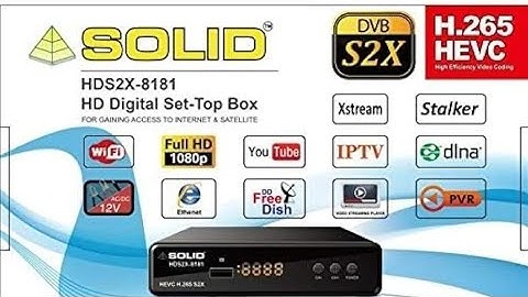 #Solid 8181 Software update for Rs.232 Cable 🖥️ Software update montage , Cs8001 box