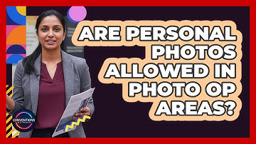 Are Personal Photos Allowed in Photo Op Areas?