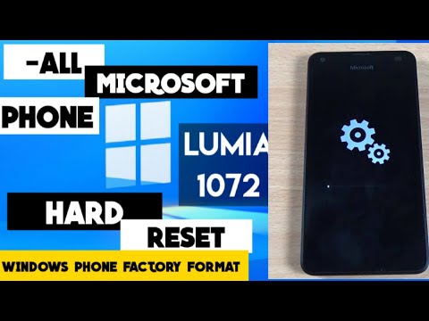 Microsoft RM 1072 Hard Reset / How To Factory Format Any MICROSOFT Mobile  Phone - YouTube