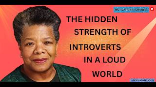 The hidden strength of introverts in a loud world. Motivational speech.