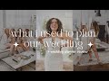 WHAT PLANNERS I USED TO PLAN MY WEDDING [Review &amp; EC Wedding Planner + Tools]