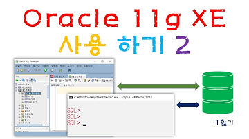 [JAVA] 오라클 데이터베이스(11g XE) 활용을 위한 SQL 기초