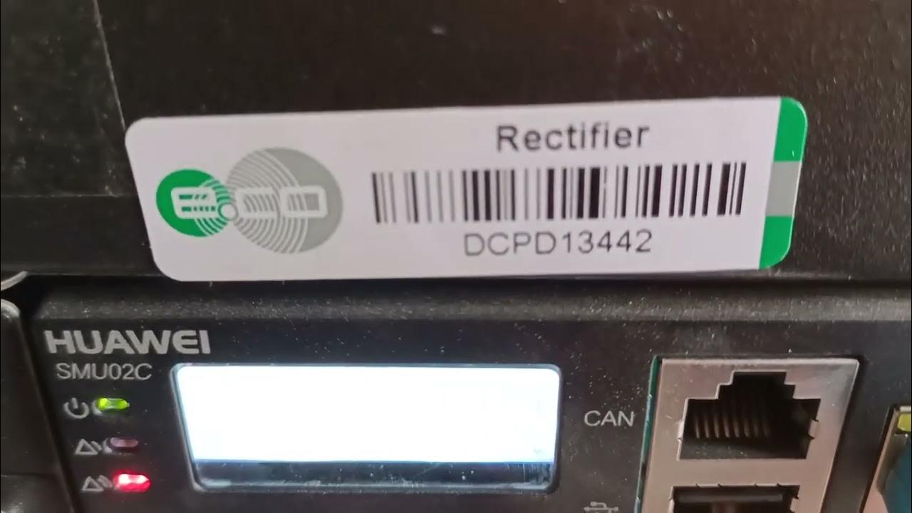 How to huawei rectifier smu02c alarm configuration process by manual