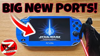 HOMEBREW NEWS - Jedi Knight 2+Aleph One PS Vita, LOZ TP 3 DS, Medal of Honor Switch + MORE