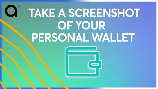 How to take a Screenshot of your Personal Wallet | Anycoin Direct