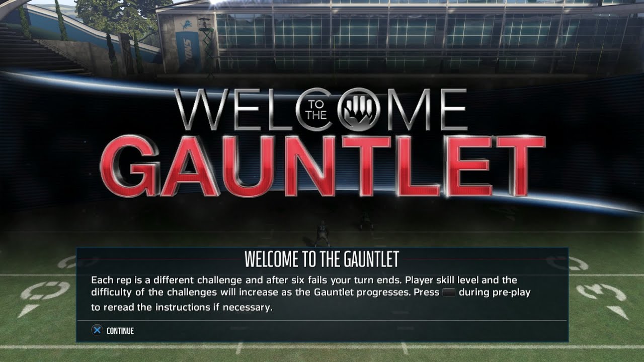 Run the gauntlet com челлендж