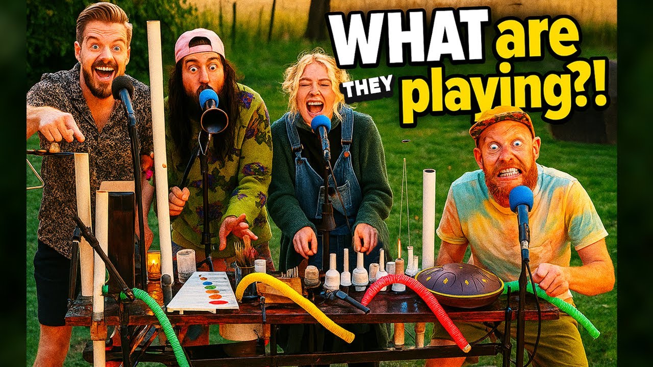 Pop Hits Played on the Most Ridiculous Instrument! - YouTube