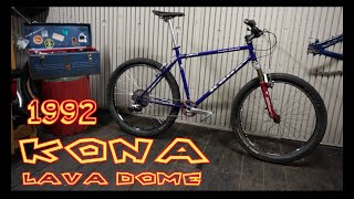 1992 Kona Lava Dome gets a second life!  Build & Ride