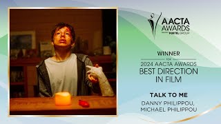 Danny and Michael Philippou win Best Direction In Film at the AACTA Awards