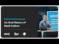 Helsinki Python Meetup 2024: An oral history of bank Python