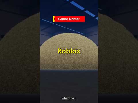Roblox Game: Needle In A Haystack