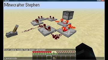 Minecraft Tutorial - How to Build a Simple Redstone Clock