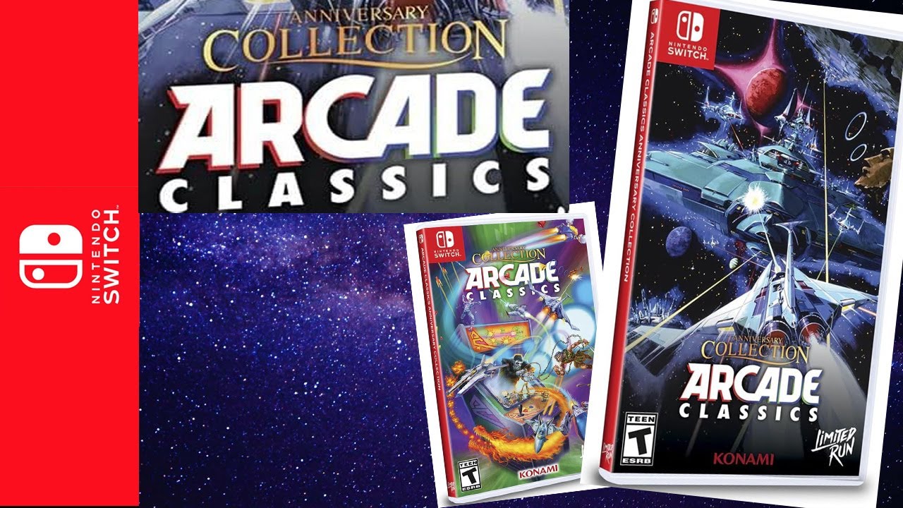 Konami arcade classics, the archaeological compilation on Switch