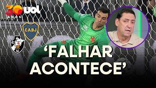 PVC DEFENDE LÉO JARDIM APÓS FALHA EM VASCO X BOCA: NÃO É ESTUPENDO, MAS NÃO É FRANGUEIRO!