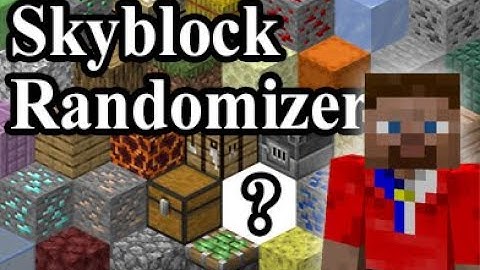 Skyblock Randomizer: E1: VERY limited resources…