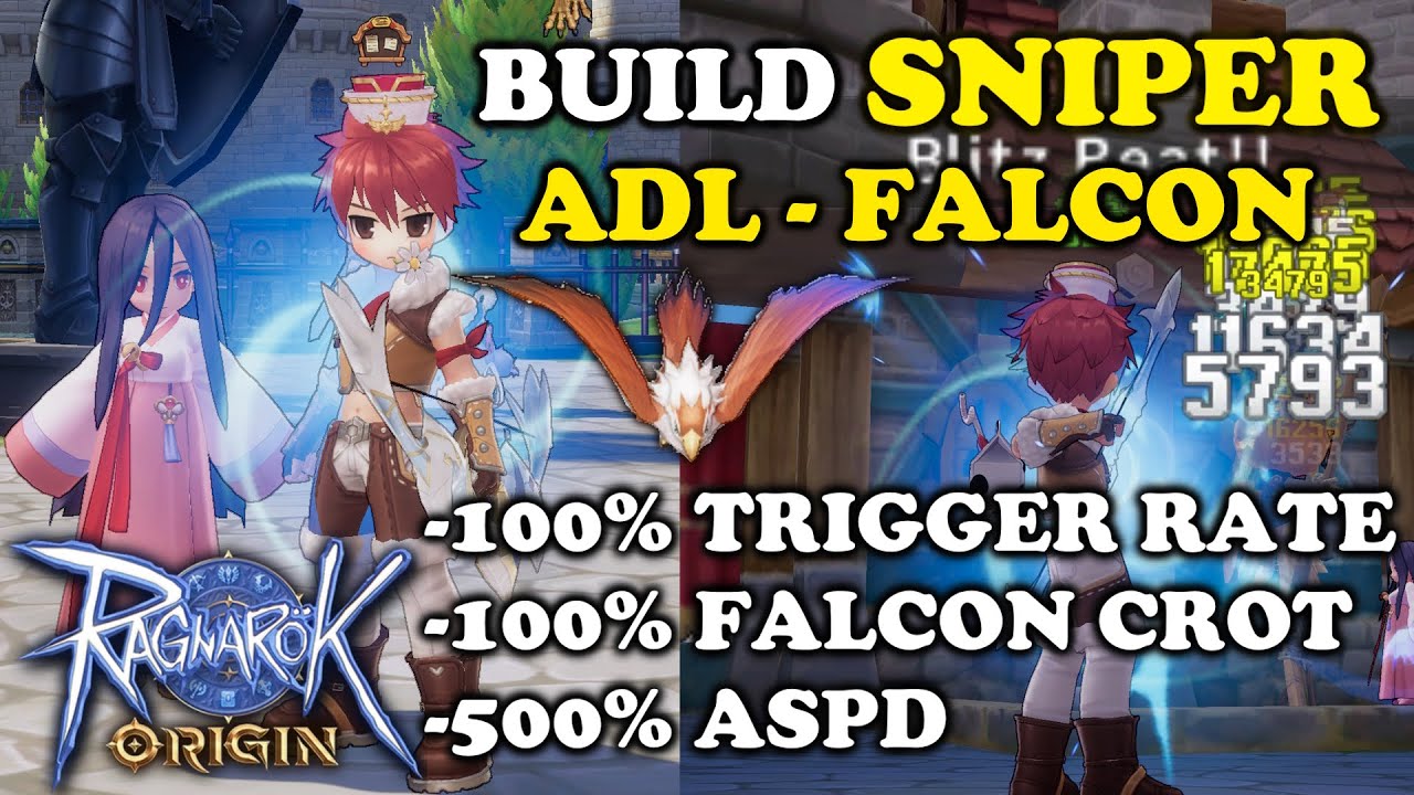 BUILD SNIPER ADL FALCON Ragnarok Origin ROO 100 TRIGGER RATE 100