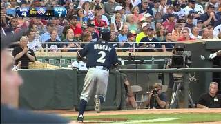 2011/07/02 Braun's RBI groundout
