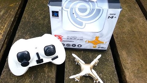 Cheerson CX-10A Nano Quadcopter - Flight Demo (Gearbest)