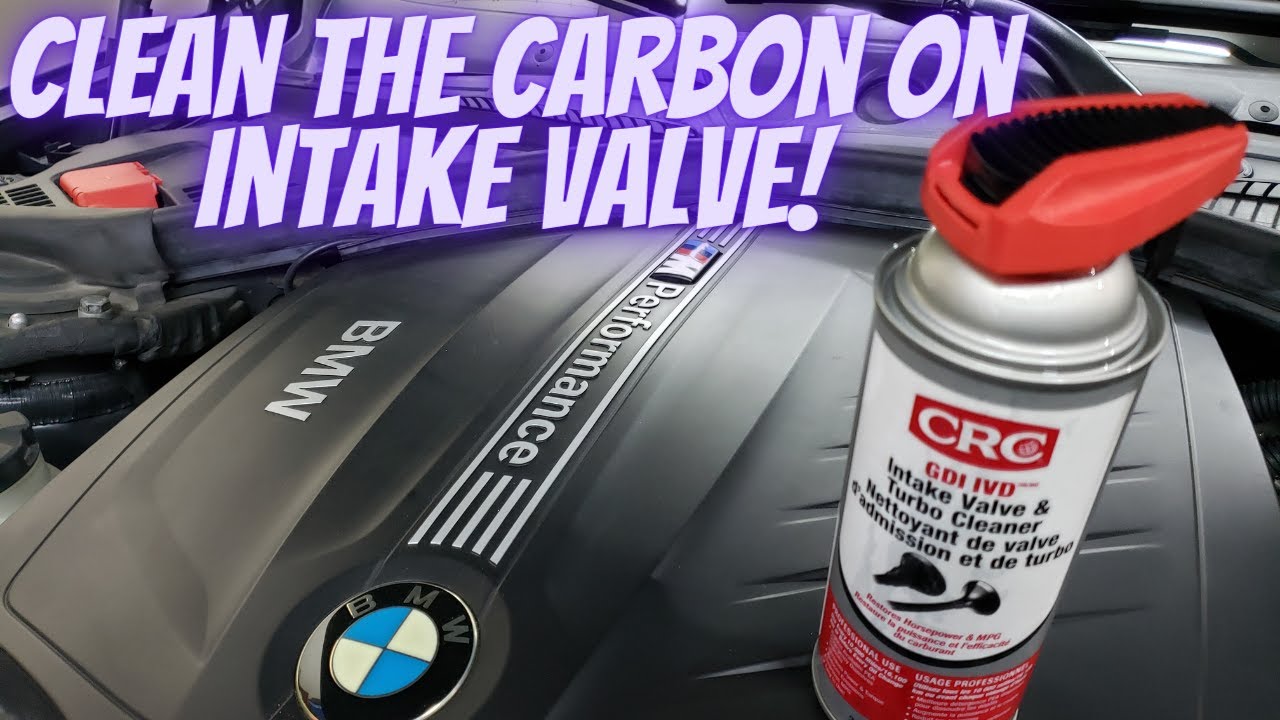 BMW N55 engine intake valve cleaner YouTube