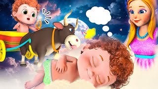 Hush Little Baby | cartoon for kids | +More nursery rhymes & Baby songs - Blue Fish 4K rhymes