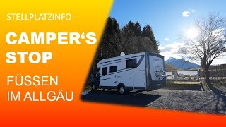 Stellplatzinfo: Camper's Stop - Füssen im Allgäu - 2024