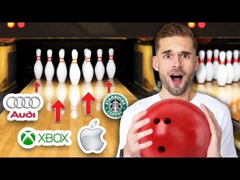 BOWLINGBAL GOOIEN & KOPEN WAT HIJ RAAKT! *Challenge*