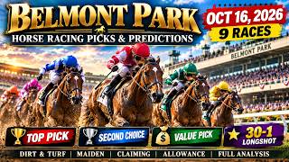 Information Belmont Park Picks Oct 16, 2026 | 9 Races, Strongest Bets & 30-1 Longshot Guide