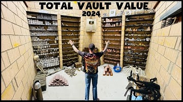 Total Vault Value 2024 - $$$$$ - Trash To Treasure - ASMR Metal Melting - BigStackD Copper Brass