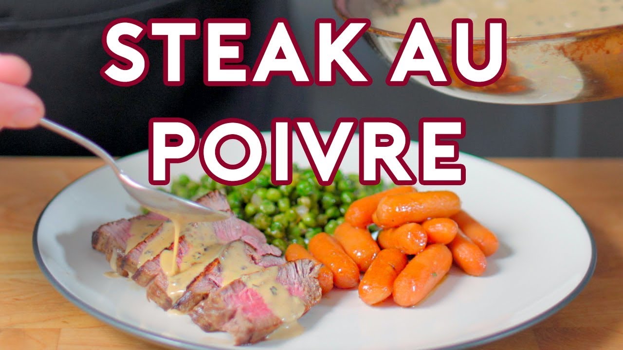 Binging with Babish: Steak au Poivre from Archer | Babish Culinary Universe