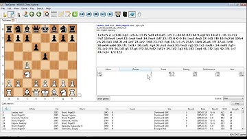 PC Chess Explorer - Exploring Openings