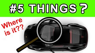 5 Things you may go looking for on a Porsche 992 Carrera | hidden features