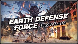 EARTH DEFENSE FORCE : Iron Rain - Official LAUNCH Trailer 2019 (HD) screenshot 4